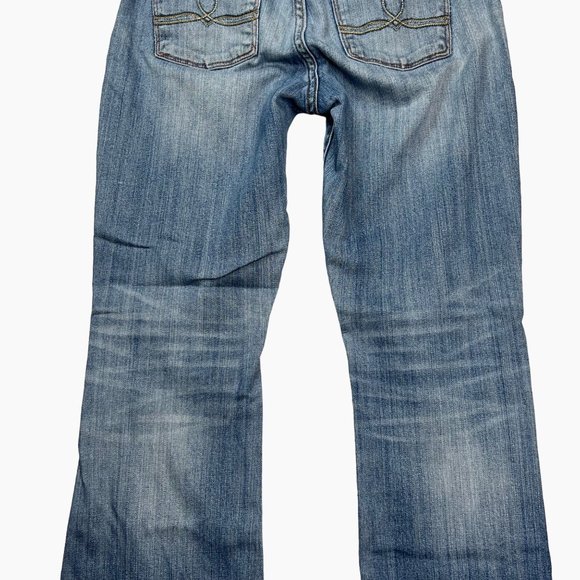 Lucky Brand Sofia Boot Low Rise Denim Jeans Size 8 Womens - Picture 6 of 16